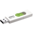 ADATA | USB Flash Drive | UV320 | 128 GB | USB 3.2 Gen1 | White/Green