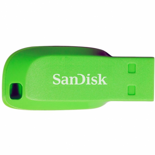 SanDisk Cruzer Blade USB Flash Drive 32GB Electric Green, EAN: 619659146948