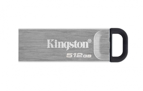 Kingston DataTraveler Kyson - USB flash drive - 512 GB - USB 3.2 Gen 1 - Read Up to 200 MB/s - Write Up to 60 MB/s