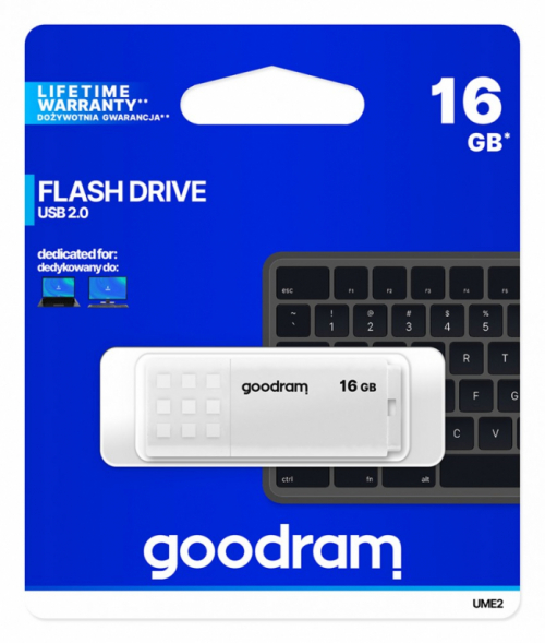 GOODRAM Pendrive UME2 16GB USB 2.0