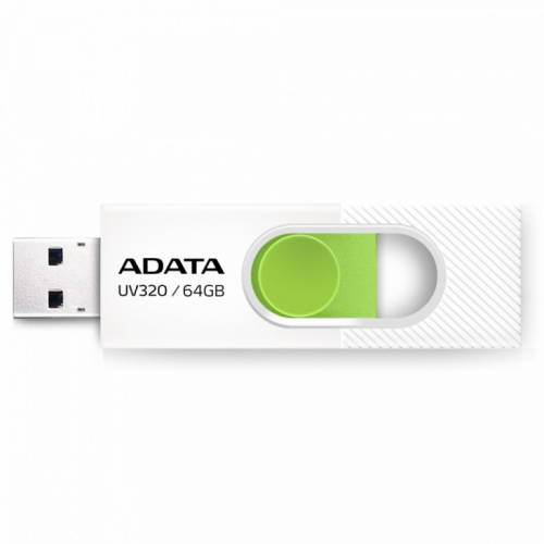 Adata Pendrive UV320 64GB USB3.2 white-green