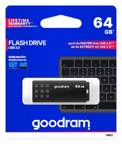 GOODRAM Pendrive UME3 64GB USB 3.0
