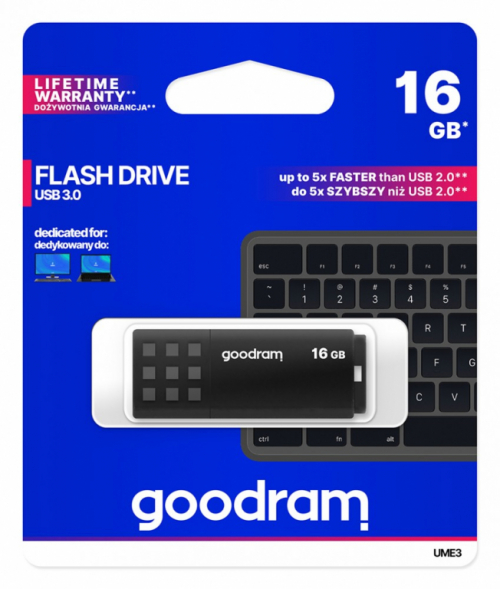 GOODRAM Pendrive UME3 16GB USB 3.0