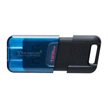 Kingston | DataTraveler  80 M | 128 GB | USB-C | Black