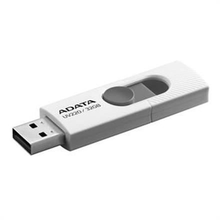 ADATA | UV220 | 32 GB | USB 2.0 | White/Gray