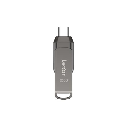 Lexar JumpDrive LJDD400256G-BNQNG USB flash drive 256 GB USB Type-C 3.2 Gen 1 (3.1 Gen 1) Grey