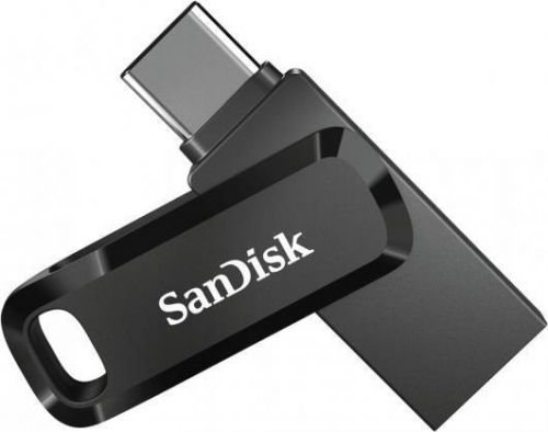 SanDisk Ultra Dual Drive Go - USB flash drive - 512 GB - USB 3.1 Gen 1 USB-A / USB-C - Read speed 150 MBytes/sec