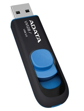 ADATA DashDrive UV128 32GB USB flash drive USB Type-A 3.2 Gen 1 (3.1 Gen 1) Black,Blue