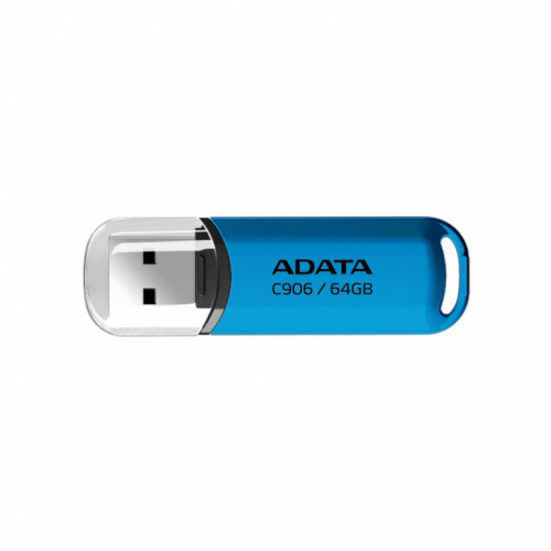 MEMORY DRIVE FLASH USB2 64GB/BLUE AC906-64G-RWB A-DATA