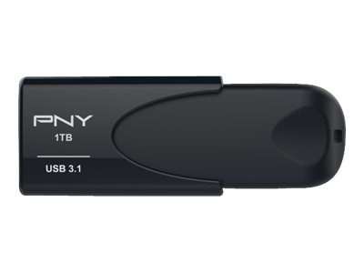 PNY Attaché 4 USB flash drive 1 TB USB Type-A 3.2 Gen 1 (3.1 Gen 1) Black