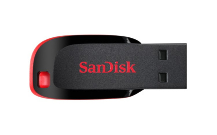 SanDisk Cruzer Blade USB Flash Drive 64GB 453866