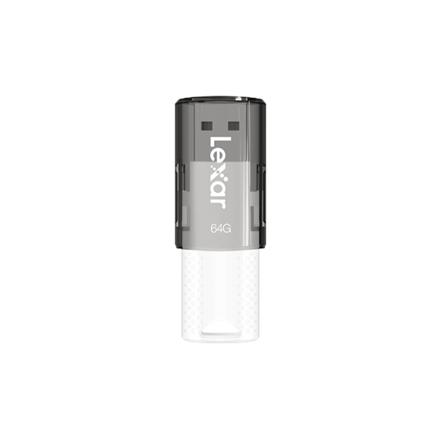 Lexar | Flash drive | JumpDrive S60 | 64 GB | USB 2.0 | Black/Teal