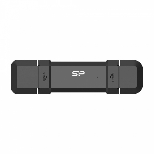 Silicon Power DS72 USB flash drive 500 GB USB Type-A / USB Type-C 3.2 Gen 2 (3.1 Gen 2) Black