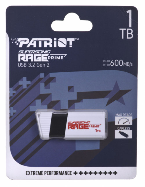 Patriot Rage Prime 600 MB/S 1TB USB 3.2 8K IOPS