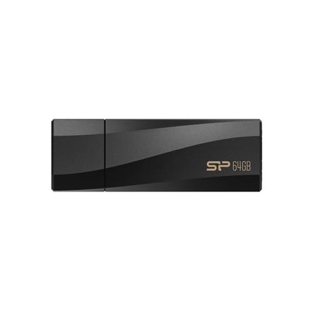 Silicon Power | USB Flash Drive | Blaze Series B07 | 64 GB | Type-A USB 3.2 Gen 1 | Black