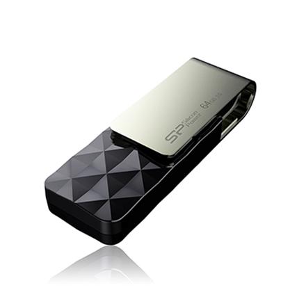 Silicon Power | Blaze B30 | 64 GB | USB 3.0 | Black