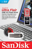 SanDisk ULTRA FLAIR USB 3.0 16GB (up to 130MB/s)