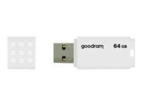 GOODRAM UME2-0640W0R11 GOODRAM memory USB UME2 64GB USB 2.0 White