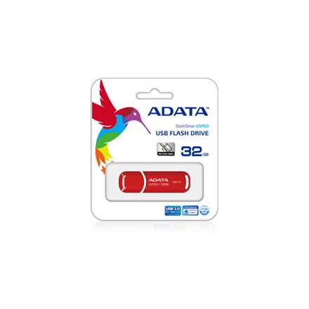 ADATA | UV150 | 32 GB | USB 3.0 | Red