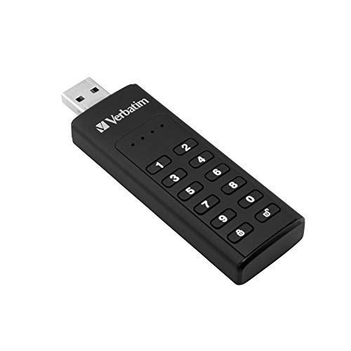 USB-Stick 128GB Verbatim 3.2 Typ A Keypad Secure Drive AES