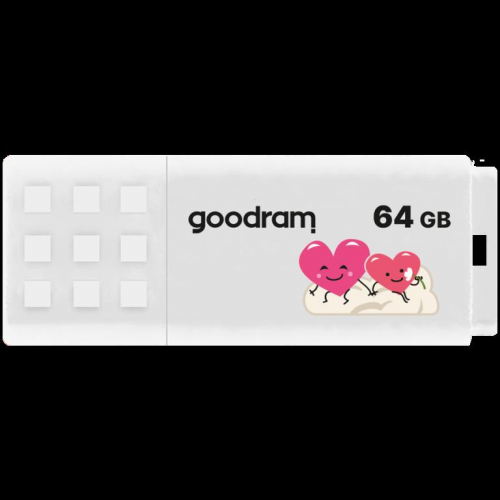 GOODRAM 64GB VALENTINE WHITE USB 2.0