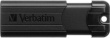 Verbatim Pendrive PinStripe USB 3.0 Drive 128GB Black