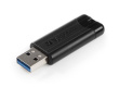 Verbatim Pendrive PinStripe USB 3.0 Drive 128GB Black