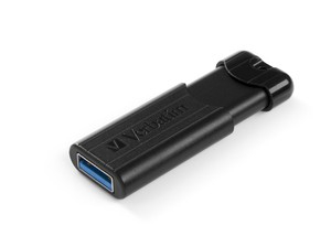 Verbatim Pendrive PinStripe USB 3.0 Drive 128GB Black