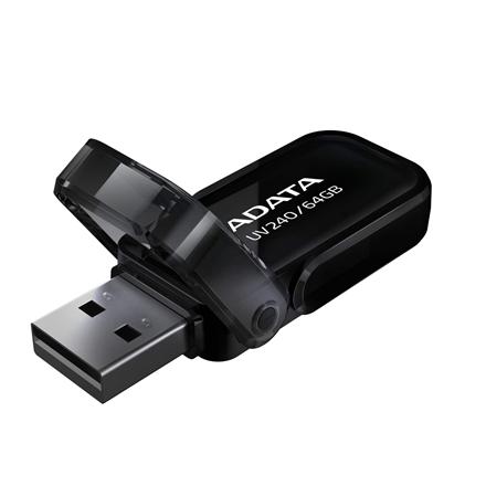 ADATA | DashDrive UV240 | 64 GB | USB 2.0 | Black