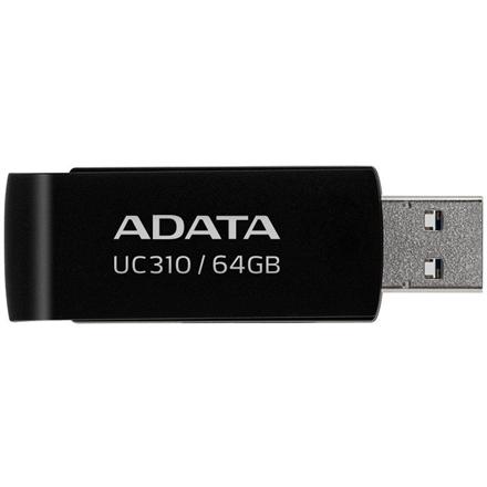 ADATA | USB Flash Drive | UC310 | 64 GB | USB 3.2 Gen1 | Black