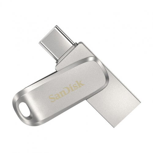 SanDisk Ultra Dual Drive Luxe USB flash drive 64 GB USB Type-A / USB Type-C 3.2 Gen 1 (3.1 Gen 1) asteel Read 150MB/s