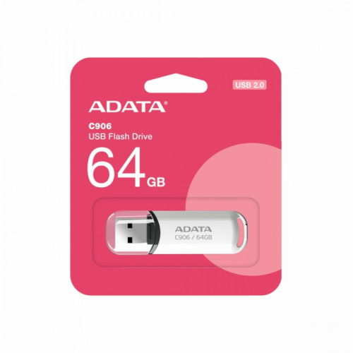 Adata Pendrive C906 64GB USB2.0 white