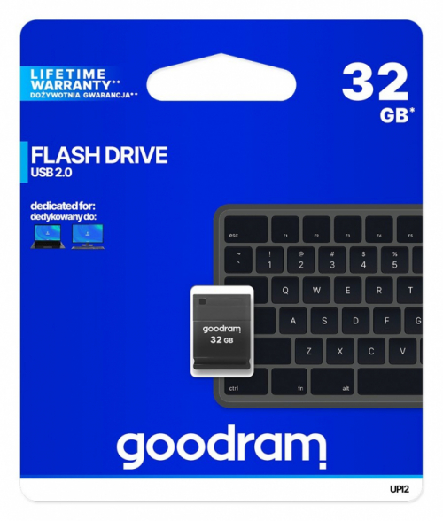 Goodram UPI2 USB flash drive 32 GB USB Type-A 2.0 Black