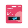 ADATA | USB Flash Drive | UV220 | 64 GB | USB 2.0 | Black/Blue