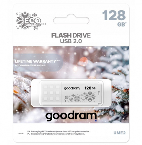 GOODRAM Pendrive UME2 128GB USB 2.0 Winter