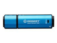 KINGSTON 32GB USB-C IronKey Vault Privacy 50C AES-256 Encrypted FIPS 197