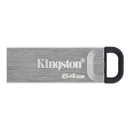 Kingston | USB Flash Drive | DataTraveler Kyson | 64 GB | USB 3.2 Gen 1 | Black/Grey