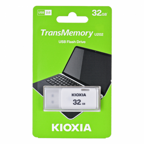 Kioxia TransMemory U202 USB flash drive 32 GB USB Type-A 2.0 White