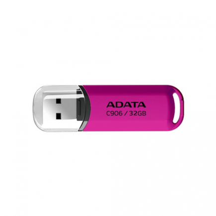MEMORY DRIVE FLASH USB2 32GB/PINK AC906-32G-RPP ADATA