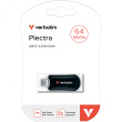 STICK Verbatim Plectra Black 64GB USB-C Flash Drive 30224
