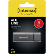STICK 4GB USB 2.0 Intenso 3521451 Alu Line Grey
