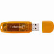 STICK RAMU 64GB Intenso Rainbow Line / orange