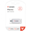 STICK 64GB Verbatim Plectra White USB-C Flash Drive 30228