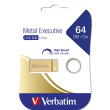 STICK 64GB USB 3.2 Verbatim Metal Executive gold