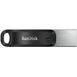 STICK 256GB USB 3.1 SanDisk iXpand Go Apple Lightning black/silver
