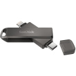 STICK 128GB USB 3.1 SanDisk iXpand Luxe Duo USB-C / Apple Lightning black