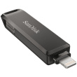 STICK 128GB USB 3.1 SanDisk iXpand Luxe Duo USB-C / Apple Lightning black