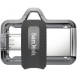 STICK 128GB USB3.0/microUSB SanDisk Ultra Dual 150MB/s Grey
