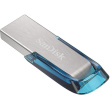 STICK 32GB SanDisk Ultra Flair 3.2 Gen 1 Silber-Blau