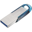 STICK 32GB SanDisk Ultra Flair 3.2 Gen 1 Silber-Blau